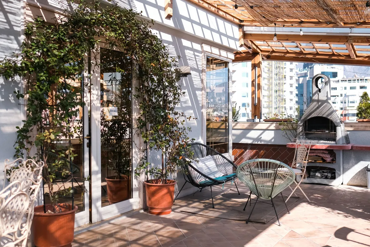 Veranda at Innospace Tirana coworking space