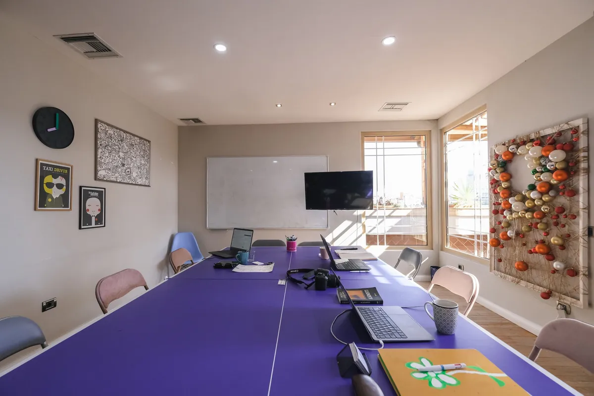 Meeting at Innospace Tirana coworking space