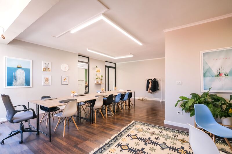 Coworking 1st Floor at Innospace Tirana coworking space