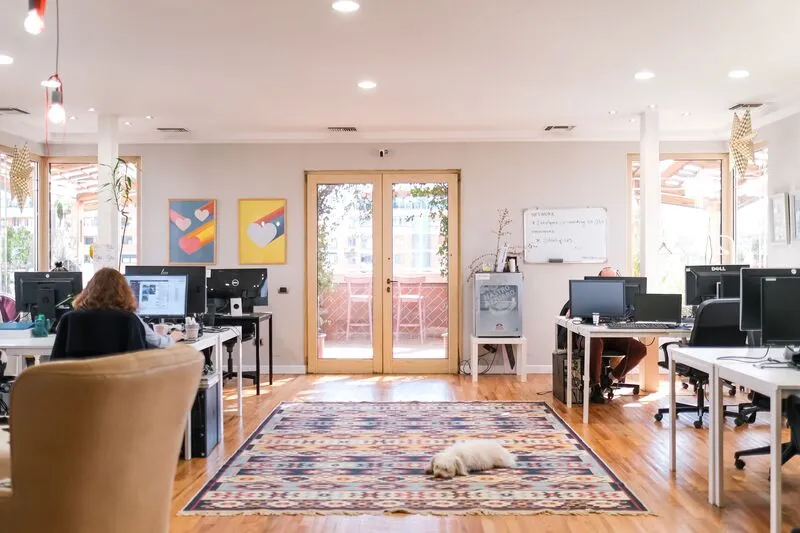 Coworking space at Innospace Tirana