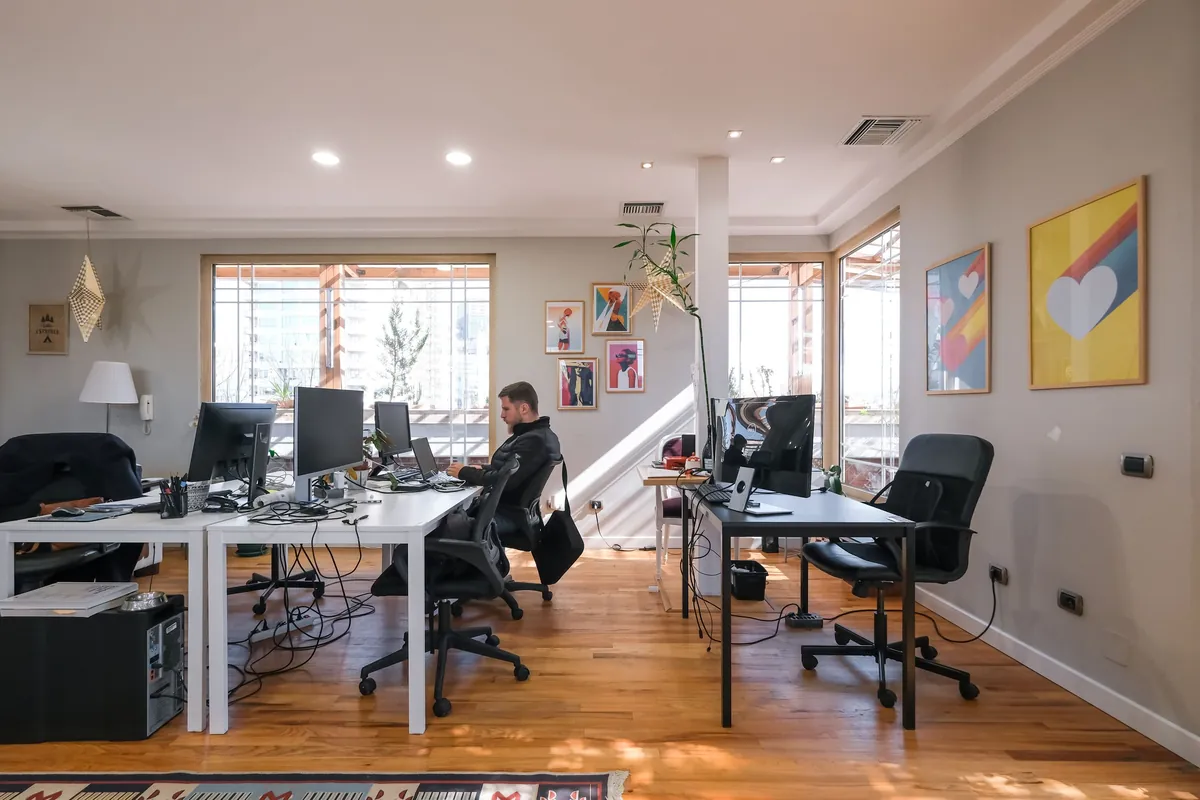 Coworking space at Innospace Tirana