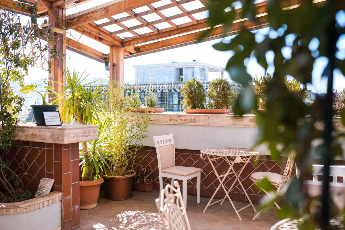 Veranda at Innospace Tirana